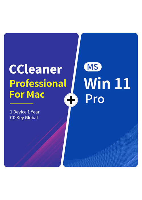 vip-cdkeysales, CCleaner Professional For Mac 1 Device 1 Year CD Key Global+MS Win 11 Pro  Pack