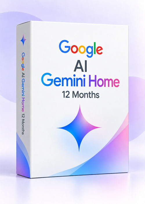 vip-cdkeysales, Google AI Gemini Home 12 Months (Family Share)