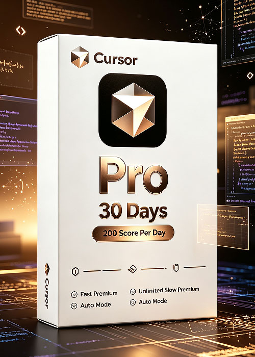 vip-cdkeysales, Cursor Pro 30 Days 200 Score Per Day
