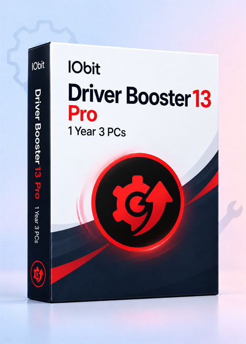 vip-cdkeysales, IObit Driver Booster 13 Pro 1 Year 3 PCs CD Key Global